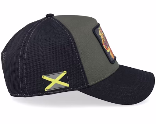 Fantastic Beasts Natural Mystik Dark GreenBlack A-Frame Trucker - Capslab