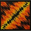 Flame Bandanna Wearable Scarf 100% Cotton