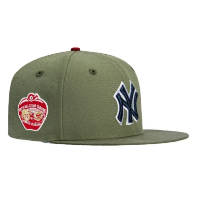 GARDEN OF EDEN 2 NEW YORK YANKEES 1977 ALL STAR GAME PATCH HAT