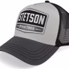 Gasoline GreyBlack A-Frame Trucker - Stetson