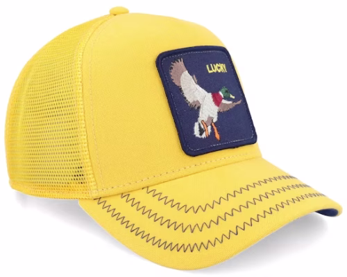 Gotta Be Quicker Core Canvas A-Frame Trucker - Goorin Bros