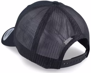 Great Wave Japan Patch Retro Black Trucker - Iconic