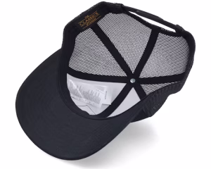 Great Wave Japan Patch Retro Black Trucker - Iconic