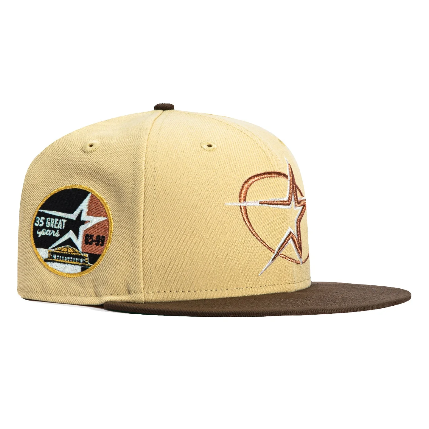 HOUSTON ASTROS 35TH ANNIVERSARY PATCH 1997 BP HAT