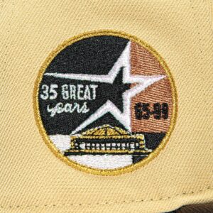 HOUSTON ASTROS 35TH ANNIVERSARY PATCH 1997 BP HAT