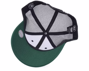 Boston Red Sox Branson Tri Tone MVP Mesh Black/Forrest/White Trucker - 47 Brand