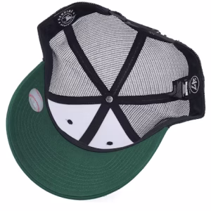 Boston Red Sox Branson Tri Tone MVP Mesh Black/Forrest/White Trucker - 47 Brand