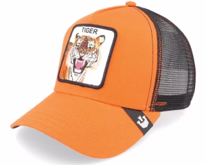 The Tiger OrangeBlack Trucker - Goorin Bros