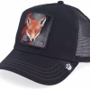 Hatstore Exclusive x Fox Black Trucker - Goorin Bros
