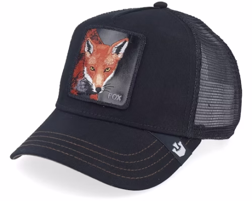 Hatstore Exclusive x Fox Black Trucker - Goorin Bros