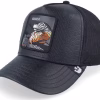 Hatstore Exclusive x Mamba #5 Black Snakeskin A-Frame Trucker - Goorin Bros