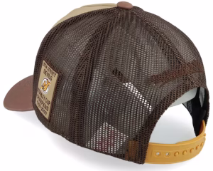 Hatstore Exclusive x New Jersey Devils Howdy Brown Trucker - Mitchell & Ness