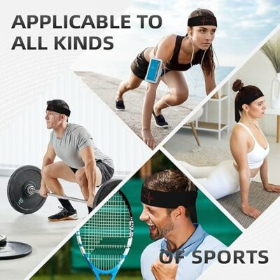 Headband Elastic Bandana for Men Women