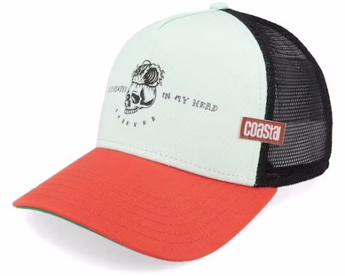 Hft Always Forever SlateOrange A-Frame Trucker - Coastal