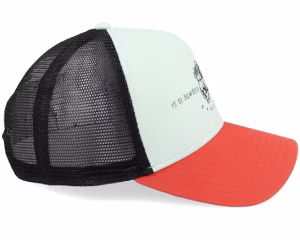 Hft Always Forever SlateOrange A-Frame Trucker - Coastal