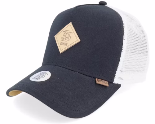 Hft Cap Jersey Patch BlackWhite Trucker - Djinns