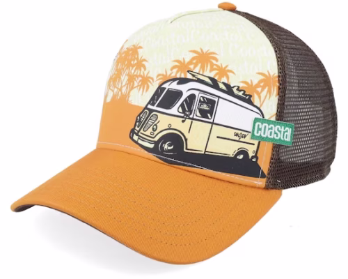 Hft Surfbubbi KhakiRust A-Frame Trucker - Coastal