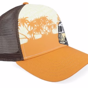 Hft Surfbubbi KhakiRust A-Frame Trucker - Coastal