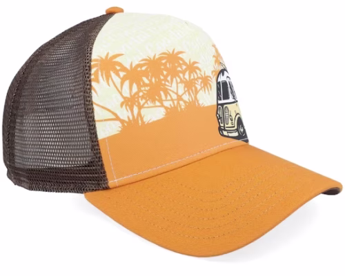 Hft Surfbubbi KhakiRust A-Frame Trucker - Coastal