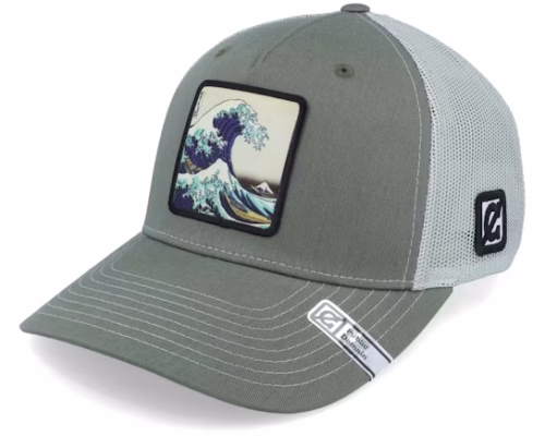 Hokusai The Great Wave BeetleQuarry Trucker - Public Domain