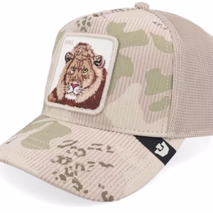 King Camo Corduroy Camo Biscuit A-Frame Trucker - Goorin