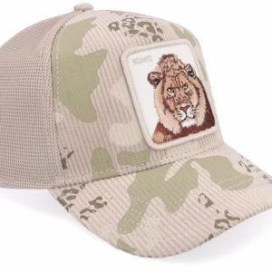 King Camo Corduroy Camo Biscuit A-Frame Trucker - Goorin