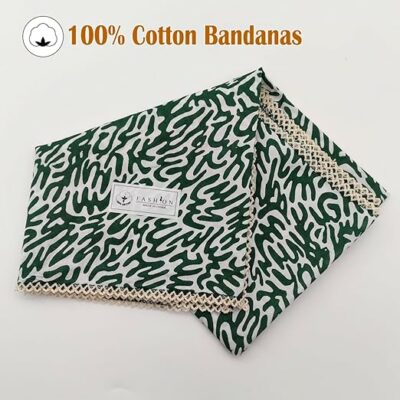 Large Cotton Bandana for Women