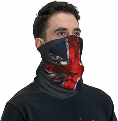 Lion Neck Gaiter Seamless Bandana