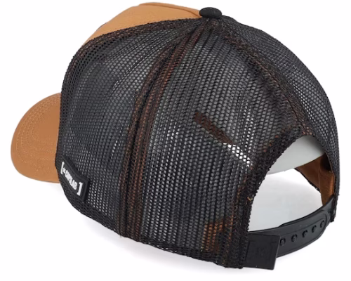 Looney Tunes Daffy Duck Brown A-Frame Trucker - Capslab
