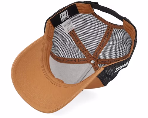 Looney Tunes Daffy Duck Brown A-Frame Trucker - Capslab