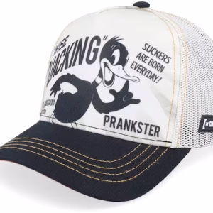 Looney Tunes Daffy Duck PrintBlack Trucker - Cap