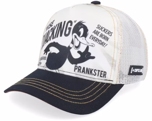 Looney Tunes Daffy Duck PrintBlack Trucker - Cap