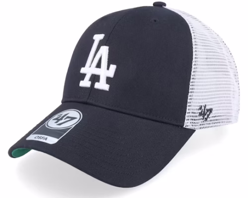 Los Angeles Dodgers Branson Mvp BlackWhite Trucker - 47 Brand