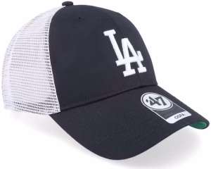 Los Angeles Dodgers Branson Mvp BlackWhite Trucker - 47 Brand