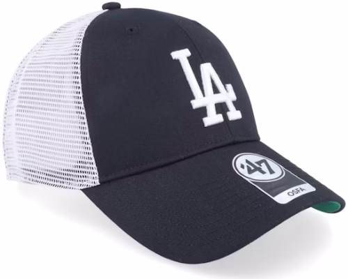 Los Angeles Dodgers Branson Mvp BlackWhite Trucker - 47 Brand