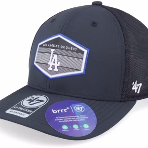 Los Angeles Dodgers MLB Burgess Black Trucker - 47 Brand