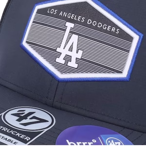 Los Angeles Dodgers MLB Burgess Black Trucker - 47 Brand