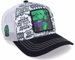 Marvel Hulk WhiteBlack Trucker - Capslab