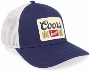 Miller Coors Valin IvoryNavy Trucker - American Needle