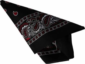 Motique Accessories Two Tone Single Bandana