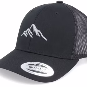 Mountain 3d Black Trucker - Wild Spirit