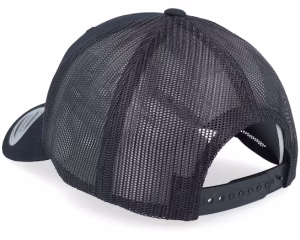 Mountain Valley Sunset Black Trucker - Wild Spirit