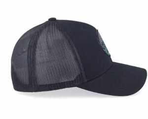 Mountain Valley Sunset Black Trucker - Wild Spirit