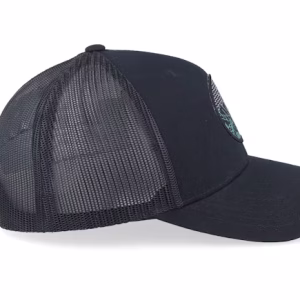 Mountain Valley Sunset Black Trucker - Wild Spirit