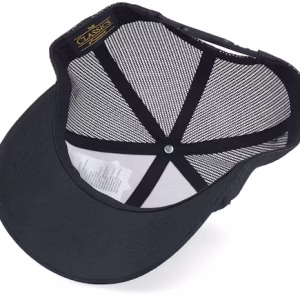 Mountain Valley Sunset Black Trucker - Wild Spirit