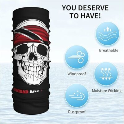 Neck Gaiter Face Mask Bandana for Men Women