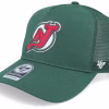 New Jersey Devils NHL New Mesh Hitch Dark Green Trucker - 47 Brand