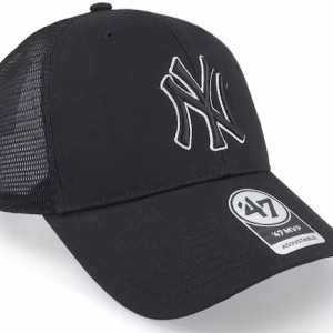 New York Yankees Branson Mvp Black Trucker - 47 Brand