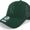 New York Yankees Branson Mvp Dark Green Trucker - 47 Brand