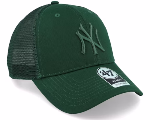 New York Yankees Branson Mvp Dark Green Trucker - 47 Brand